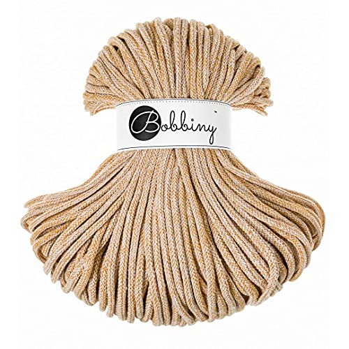 Bobbiny, filato da 5 mm, 100 m di filo (girasole)