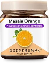 Goosebumps Masala Orange – Chatpata Dried Orange Snack with Spices & Sugar | Tangy Sweet Fruit Snack | Anytime Craving & Travel Munchies