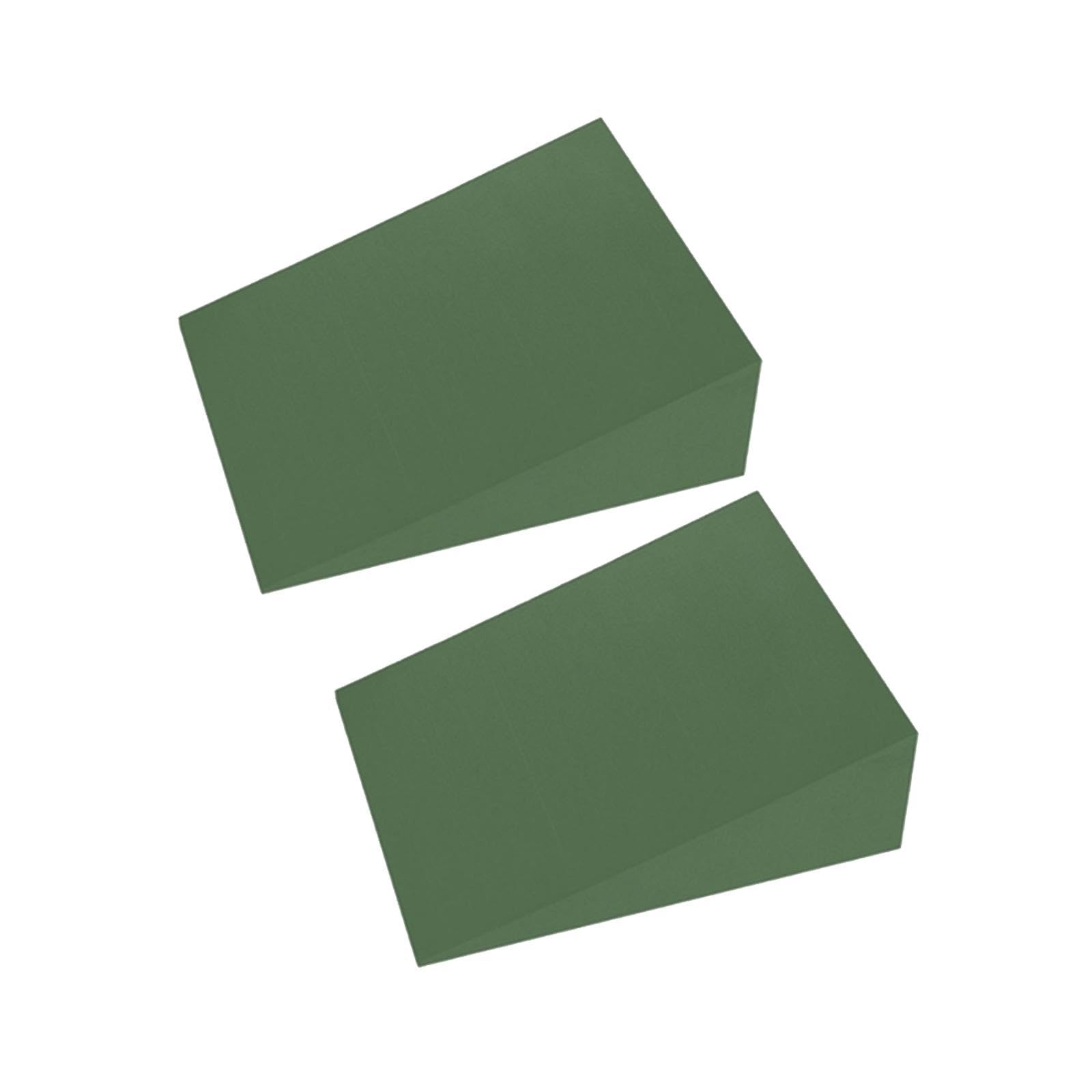 ECOMISTIQ® 2Pcs Slant Board Calf Stretcher Fitness EVA Heel Stretcher Yoga Wedge Blocks Green 12cmx15cmx5cm|Sporting Goods |Fishing|Yoga & Pilates|Yoga Props-image-24