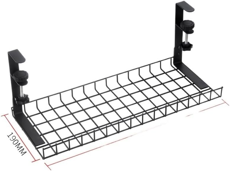Bandeja de gestión Cesta De Alambre para Debajo De La Mesa, Estante De Almacenamiento para Escritorio, Bandeja De Gestión, Organizador De Cables disponible en Yaxa Guatemala