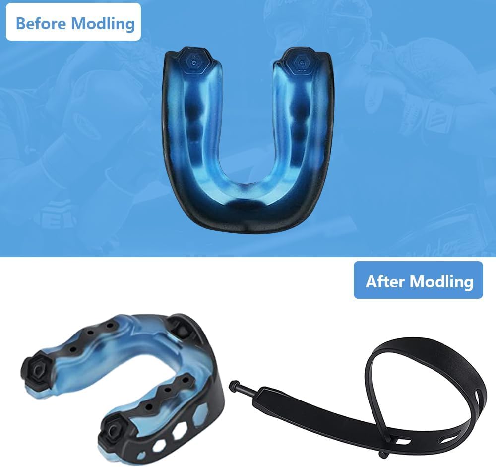 Paradenti Sportivi Professionali Ergonomici Protezione Dentale Rugby Boxe Arti Marziali Calcio Basket Hockey Karate Mma Kickboxing