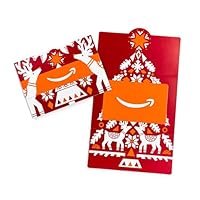 Amazon Gift Card in a Mini Envelope - Delivered by Post - Reindeer Folklore