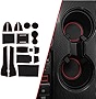 CupHolderHero for Honda Civic Accessories 2013-2022 Premium Custom Interior Non Slip Anti Dust Cup Holder Inserts, Center Console Liner Mats, Door Pocket Liners Set