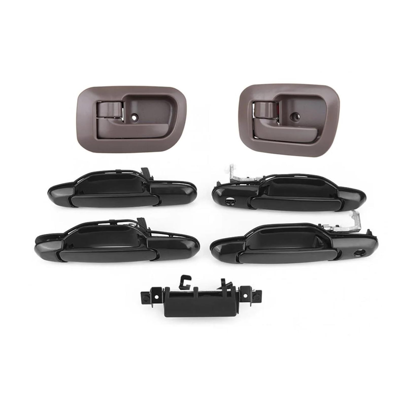 Atgcbcauf One Color Front Rear Left Right Side Interior Exterior Tailgate Door Handle For Toyota For Sienna 1998-2003 Car Exterior Door Handles