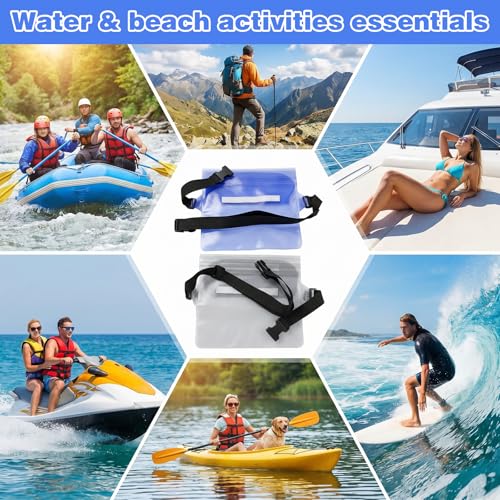 Bolsa impermeable para cintura, bolsa impermeable para playa miniatura 6