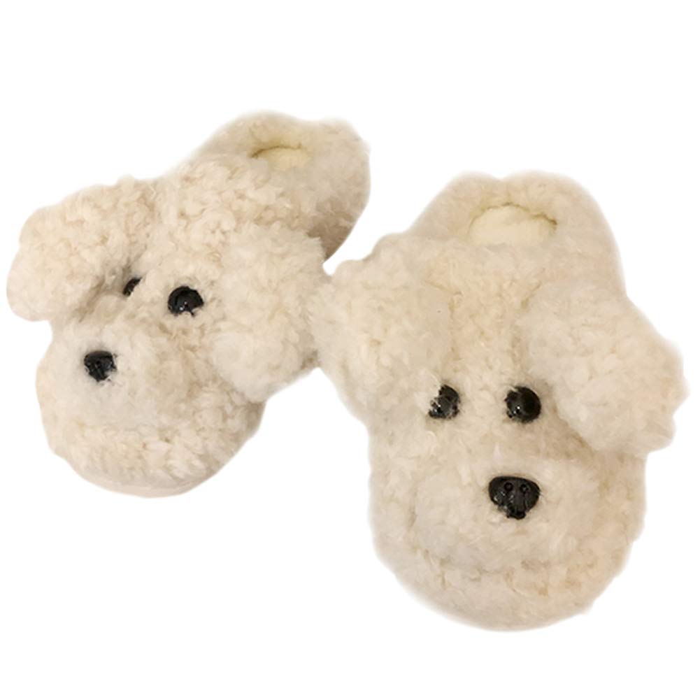 Plush dog slippers Clearance
