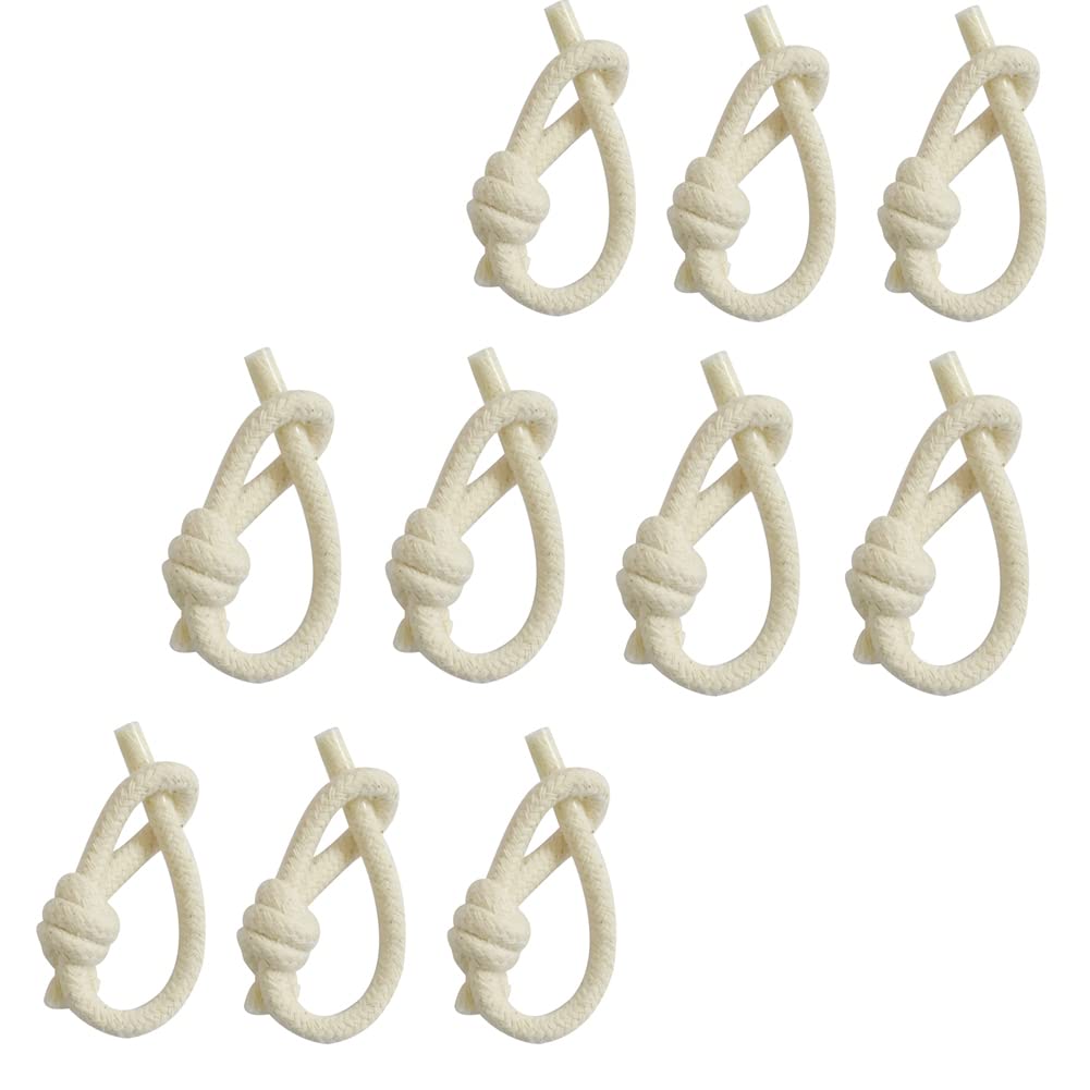 10x Wrench Rope Lighter Wicks Fire Starter Cord Wilderness Rope Replacement for Rope/Shepherds Lighter