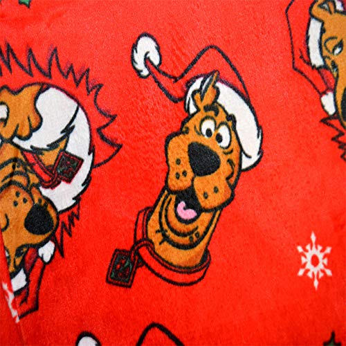 Scooby Doo Santa Lounge Pants, Small Red3