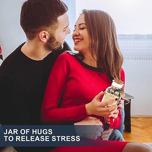 HUG in a Jar 7oz - Heartfelt Gift for Birthdays, Anniversaries, and Special Occasions - Thoughtful Hug Gifts for Friends and Loved Ones - Image 3