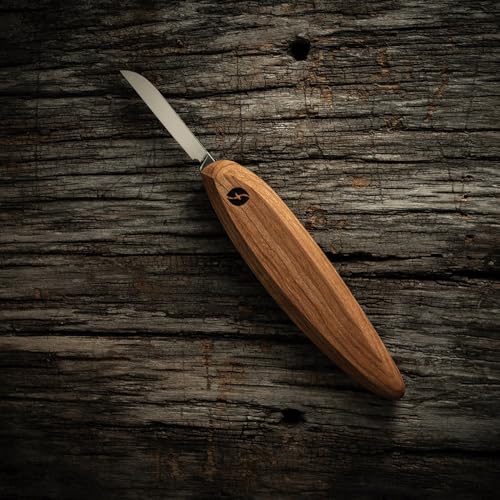 Image of Flexcut Pro Series Wood Carving Tools | 2 inch Roughing Knife | Full Flat Grind 1095 Steel Blade | Ergonomic Knife, FP03