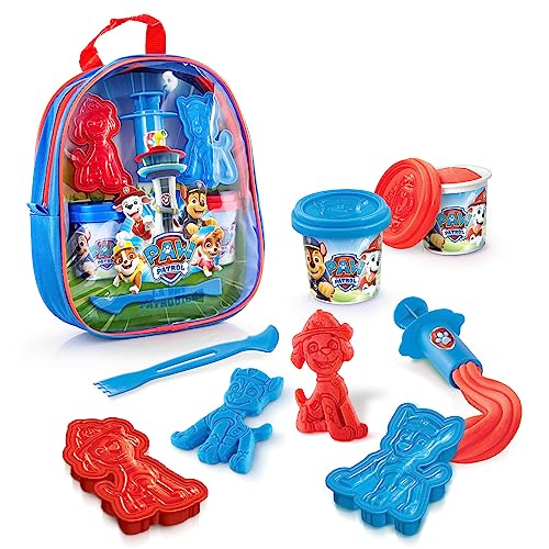Canal Toys - Pat'Patrouille - Sac à Dos Garni de pâte à Modeler et Accessoires - dès 3 Ans - PPC 031