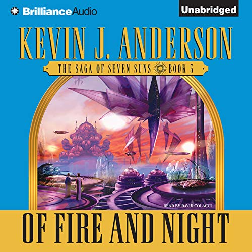 Amazon.co.jp Of Fire and Night The Saga of Seven Suns, Book 5 (Audible Audio Edition) Kevin J Amazon.co.jp Of Fire and Night The Saga of Seven Suns, Book 5 (Audible Audio Edition) Kevin J