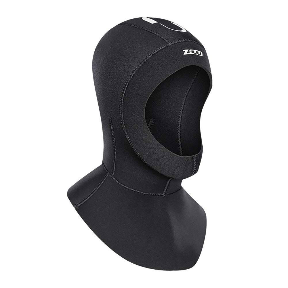 Cagoule de plongée en néoprène 5 mm pour homme et femme - Chaud