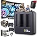 Retrowave G11 Pro, 2025 G11 Pro Konsole 100000 Spiele 4k, Retro Spielekonsole, Plug & Play Video Games with 4 Wireless Dual Controllers (256G,4 Controllers)