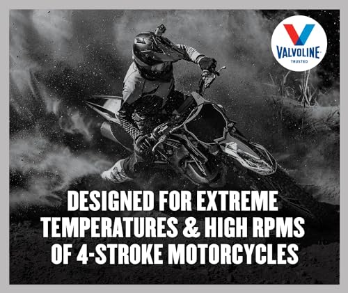 Valvoline 507679 4-Stroke Motorcycle Full Synthetic Sae 10W-40 Motor Oil 1 Qt, Case Of 6 thumb #4
