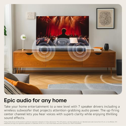Image of LG S70TY 400W 3.1.1 Channel Dolby Atmos, Center Up-Firing, Wow Orchestra Soundbar with HDMI, USB & Bluetooth Connectivity (Black)