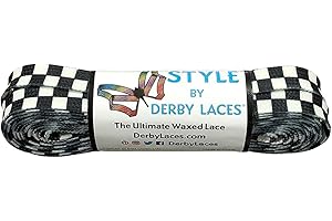 Wide Waxed Derby Laces - Enhance Your Lace Game