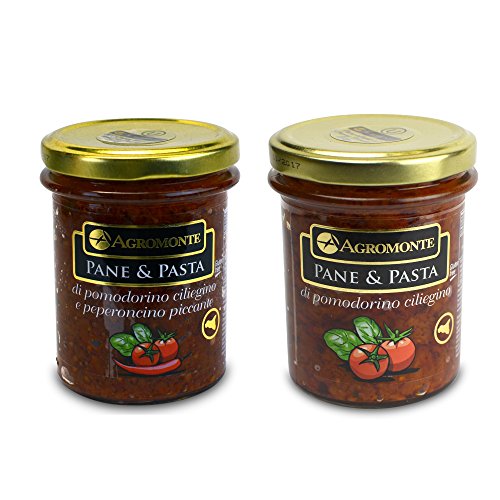 Agromonte Variety Pane and Pasta - Cherry Tomato and Chili Pepper Certified Kosher 14.96 oz