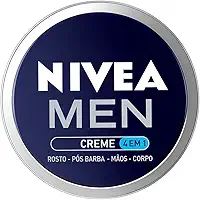 NIVEA MEN Creme 4 em 1 75g - Hidratação intensa, evita ressecamento, com vitamina E, textura creme, rápida absorção