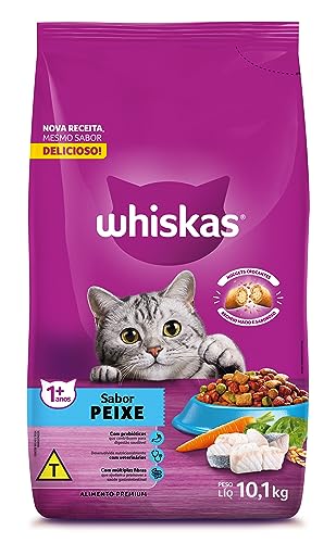 whiskas Ração Whiskas Peixe Para Gatos Adultos 10 1 Kg