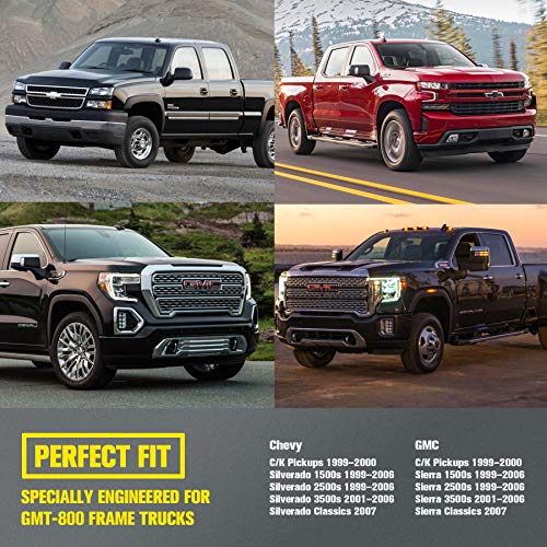 Omt Compatible With 99-06 Silverado Sierra Tailgate Assist, Truck Tail Gate Lift Assist Tailgate Shock Compatible With 1999-2006 Chevy Silverado, Gmc Sierra 1500 2500 3500 Models & 2007 Classic Models #TOP3