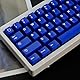 114 Tasten Double Shot Tastenkappen Cherry Profil Blau Tastenkappen Set für 61/87/104/108 Cherry Mx Switches mechanische Tastatur