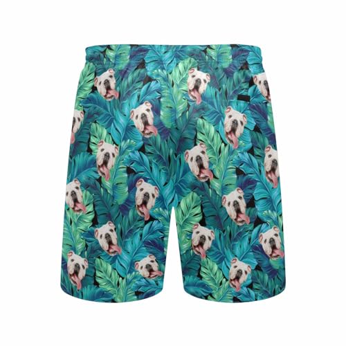 Custom Swim Trunks for Men Personalized Swim Beach Shorts with Mesh Lining Customized Board Shorts4