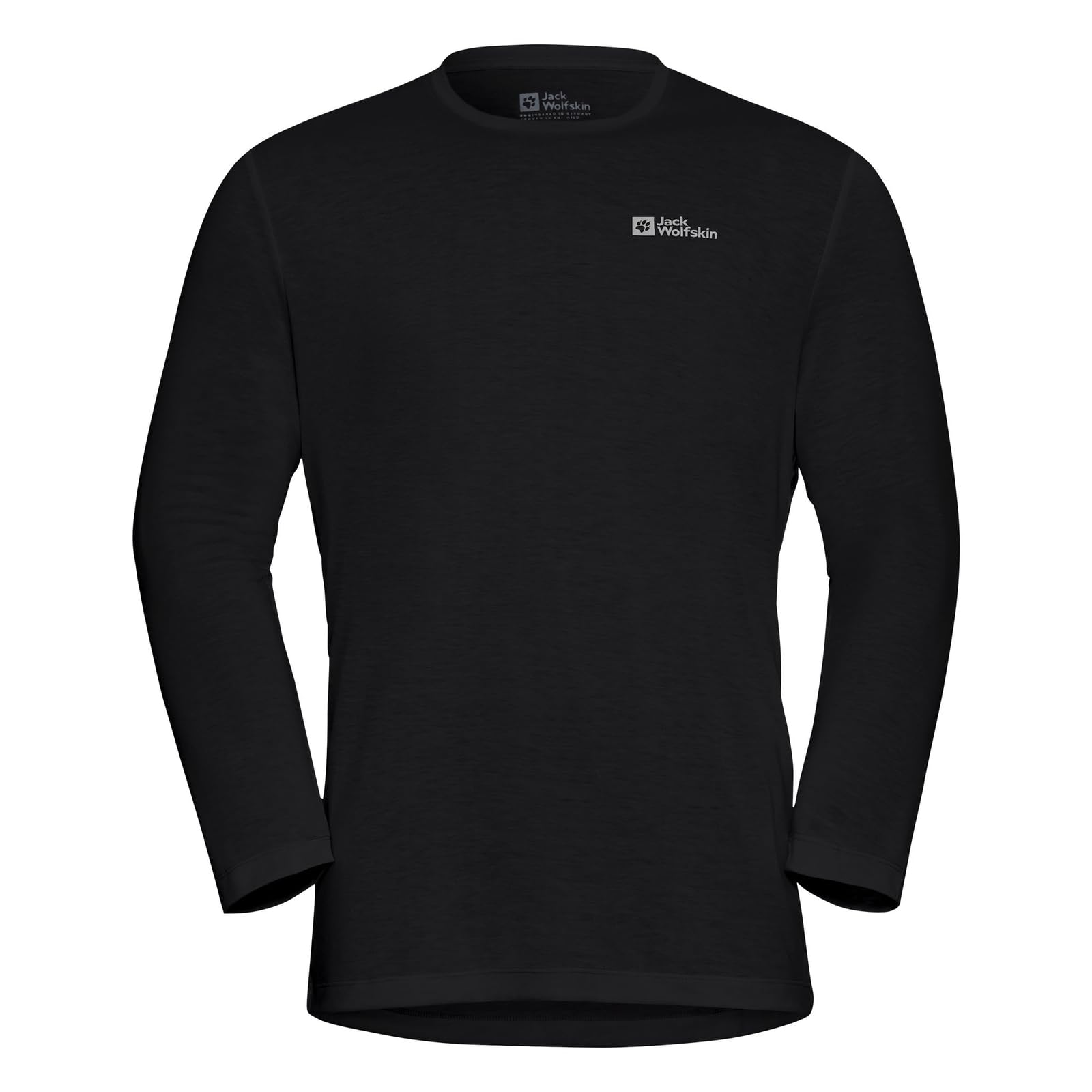 Jack Wolfskin Vonnan LS T M Black