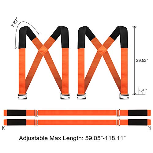 Hqqnuo MS-ON Moving Straps, Lifting Straps thumb #6