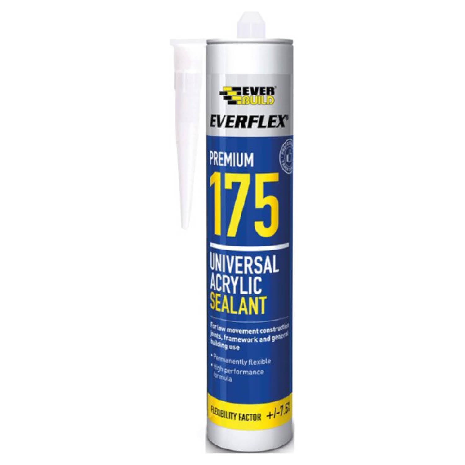 Everbuild Sika Brown Everbuild 489426 175 Universal Acrylic Sealant 300Ml