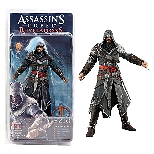 Assassin's Creed Revelations Ezio 7" Action Figure Desktop Decorative Statueï¼ŒBoxed