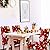Shojoy Christmas Chair Covers Set of 6, Red and Black Buffalo Plaid Chair Slipcovers Stretch Removable Washable Xmas Seat Protector for Christmas Holiday Kitchen Dining Room Bedroom Decors
