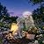LEAESMHR Solar Angel Dog Statue with Lights, Dog Memorial Statue for Outdoor, Winged Dogs Angel Figurine for Garden, Yard, Lawn, Patio Desk Decor, Memorial Pet Loss Gift