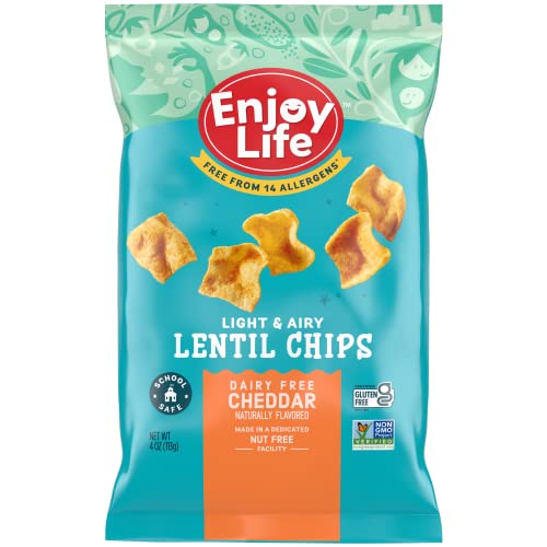Enjoy Life Dairy Free Cheddar Lentil Chips
