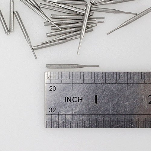 Earlywish 100 Pines de metal para laboratorio de laboratorio dental Bandejas de cocción