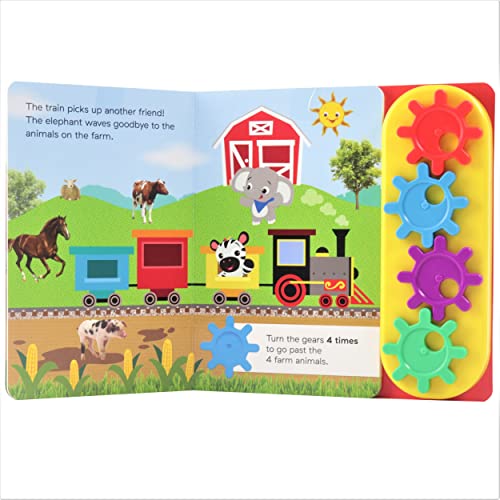 Baby Einstein - Let's Ride a Train! - A STEM Gear Sound Book - PI Kids - Image 4