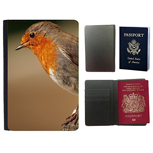 PU Funda para pasaporte // F00023764 Erithacus