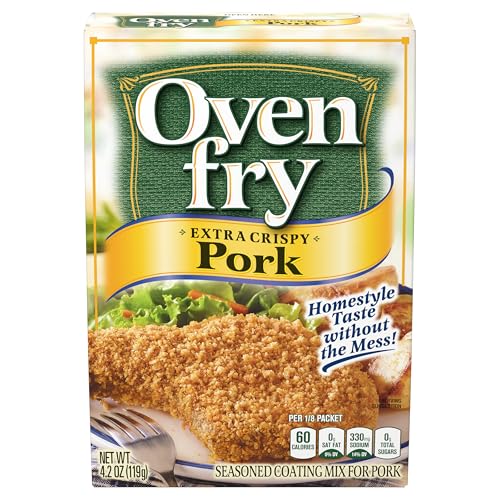 Oven Fry, Extra Crispy Seasoned Coating Mix for Pork