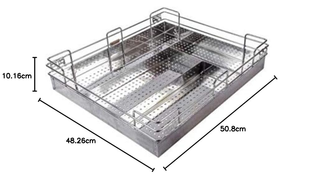 Stainless Steel Kitchen Baskets - Organize Your Space -2