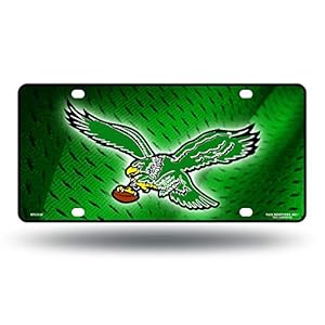 Rico NFL Philadelphia Eagles Retro Logo Metal Tag License Plate