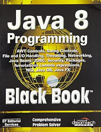 Buy Java 8 Programming Black Book Book Online at Low Prices in India ...