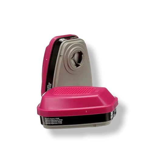 Miniatura 2 de 3M 50051138464658 Cartucho/filtro 60921, vapor/P100 orgánico (paquete de 2)