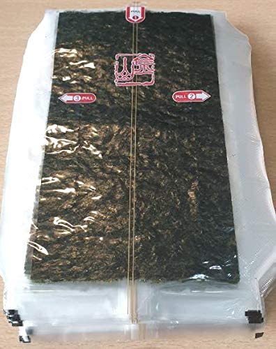 Samgak Gimbap, 50 pezzi per Onigiri, foglie a forma di triangolo, essicate, 50 g, con adesivi