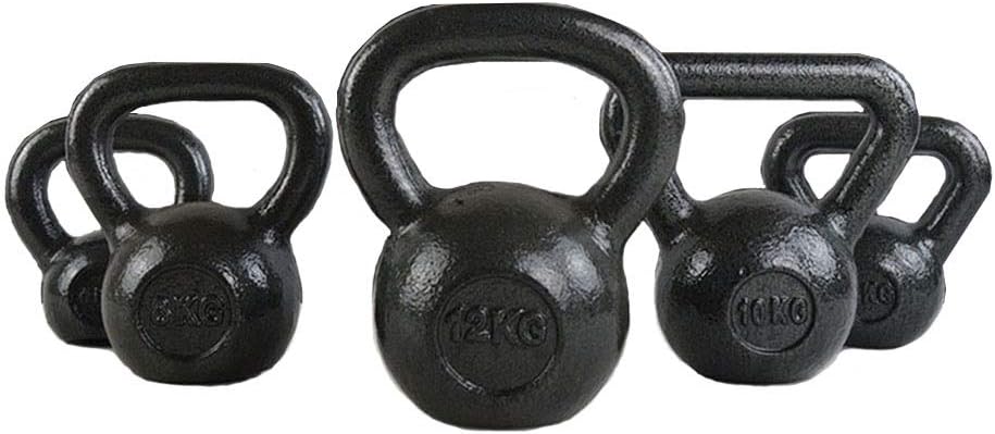 Kettlebells AGYH Cast Iron, Fitness Equipment in Home Gyms, Women's Thin Arm Men's Arm Training, 4kg/5kg/6kg/8kg/10kg/12kg/15kg/16kg/20kg/24kg (Size : 4kg/8.8lb)