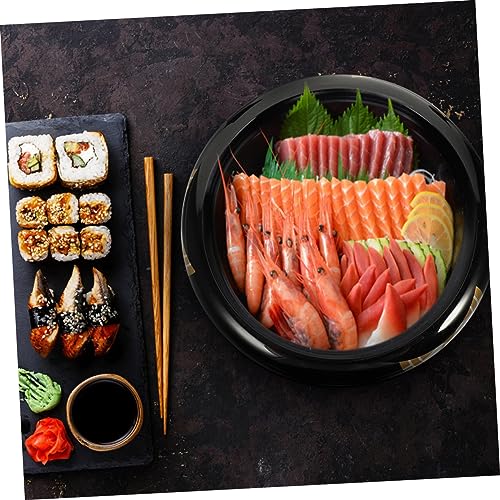 Plato para sushi Alipis plástico redondo 13.39 in miniatura 6