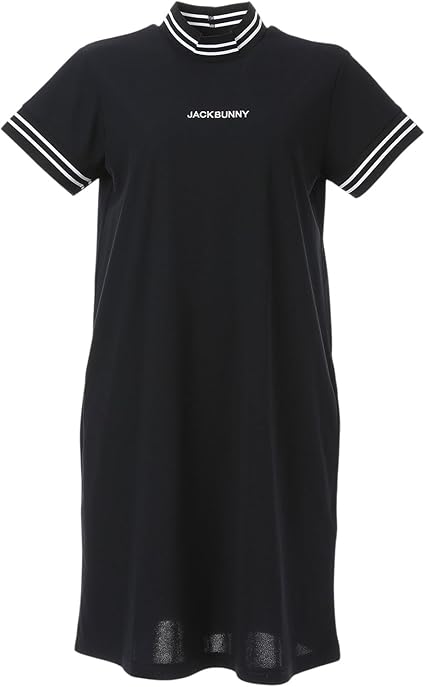 Amazon.co.jp: [ジャックバニー] レディース 半袖 モックネック