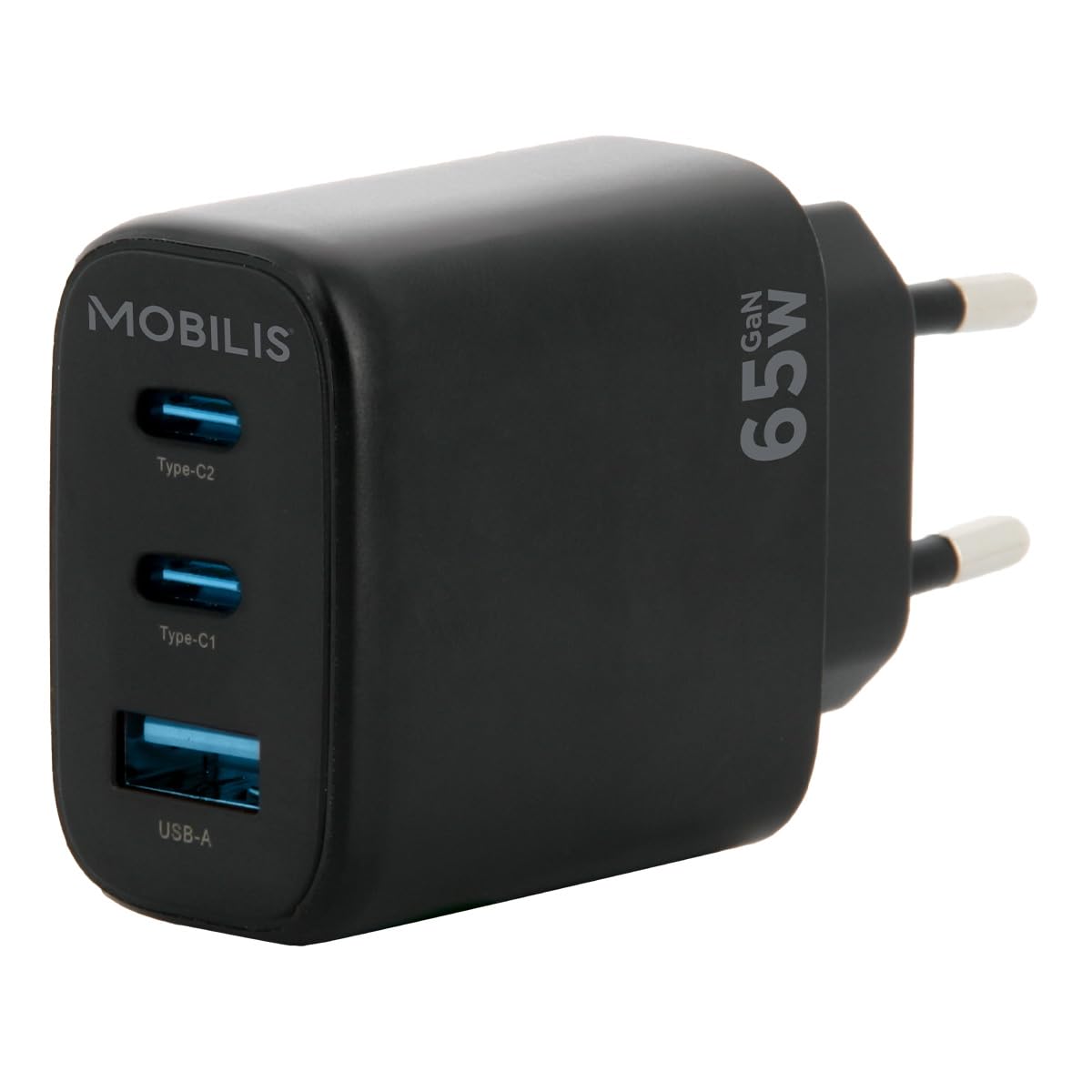 Cargador de Pared Mobilis Negro 65 W