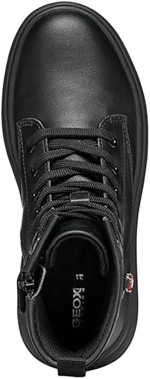 Geox J PHAOLAE GIRL Noir - Chaussure Pas Cher Avec ! - Chaussures Boot Enfant 79,90