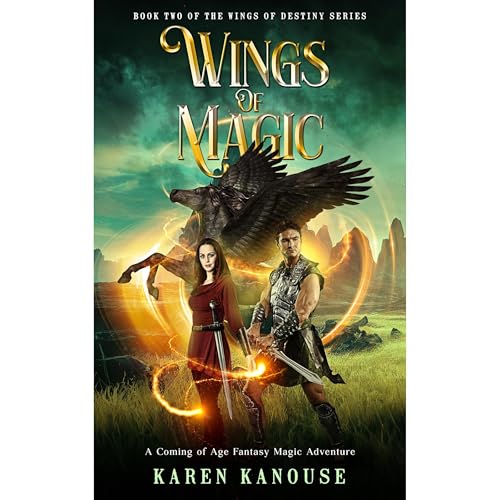 Wings of Magic Audiolibro Por Karen Kanouse arte de portada