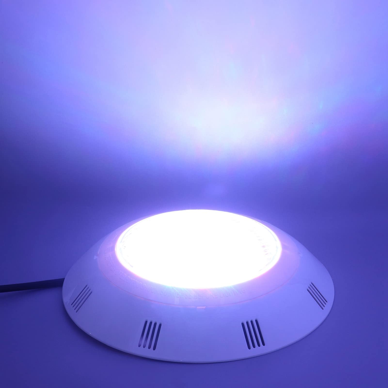 Luci Subacquee a LED RGB AC12V Luci per Laghetto Impermeabili con Telecomando, Installazione Semplice, IP68 per Piscina, Decorazione del Giardino (36W)